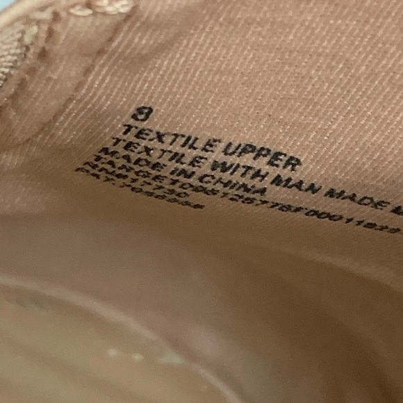 A New Day pink suede slip-ons, size 8 - Picture 4 of 5